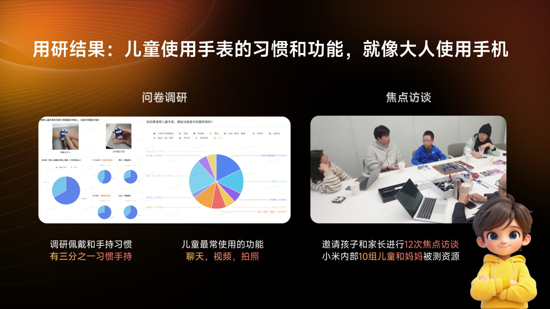 PDF 第 12 页：儿童使用习惯